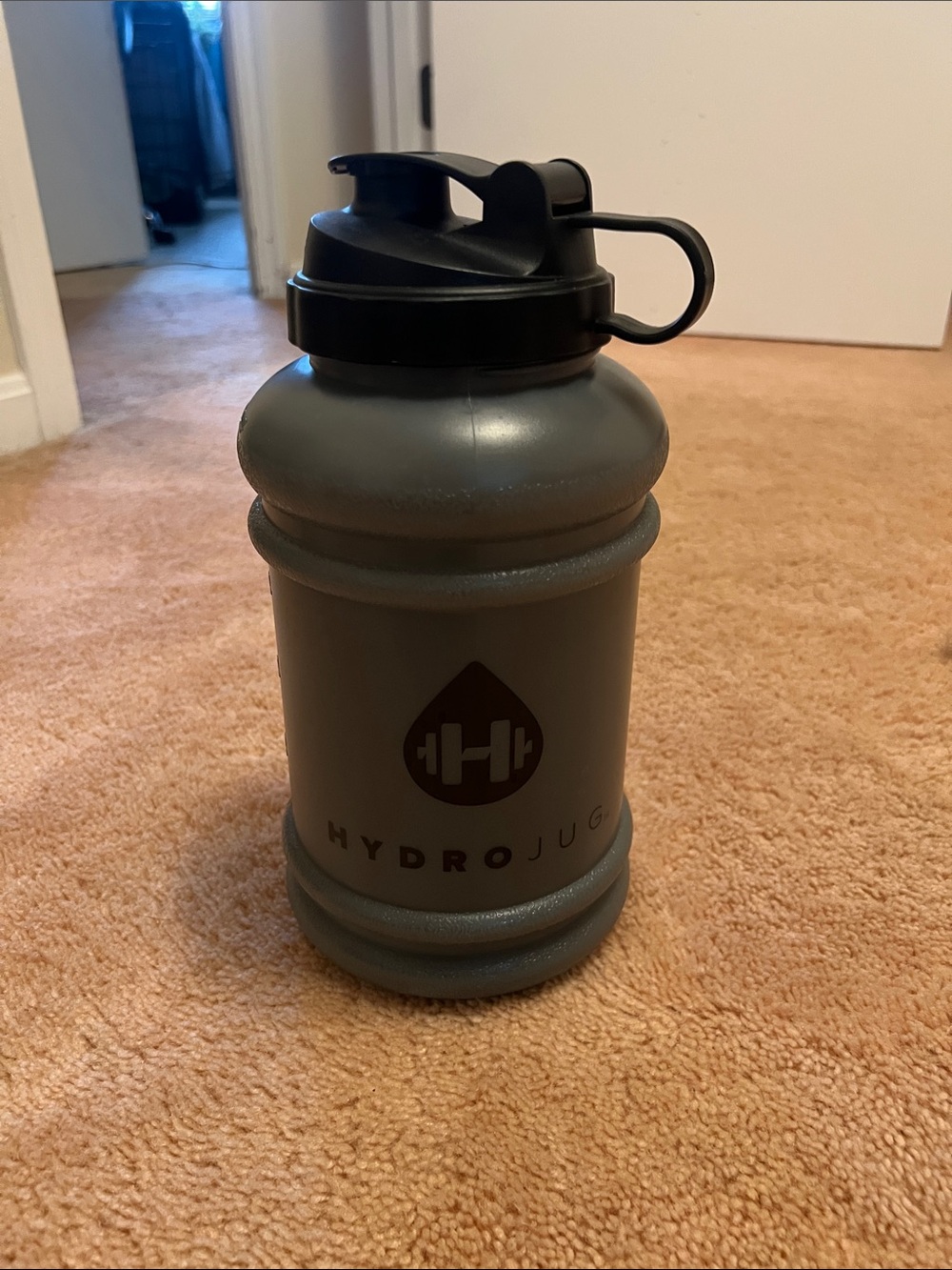 HydroJug Black Water Bottle